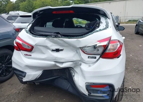 2018 Chevrolet Cruze Lt Auto из США, поврежденный, VIN 3G1BE6SM5JS581642